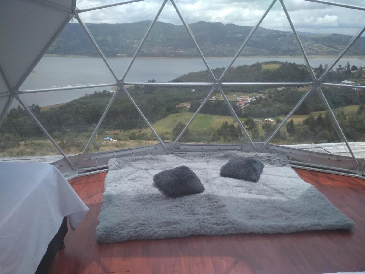 Вилла Glamping Wayra Гуатавита Экстерьер фото