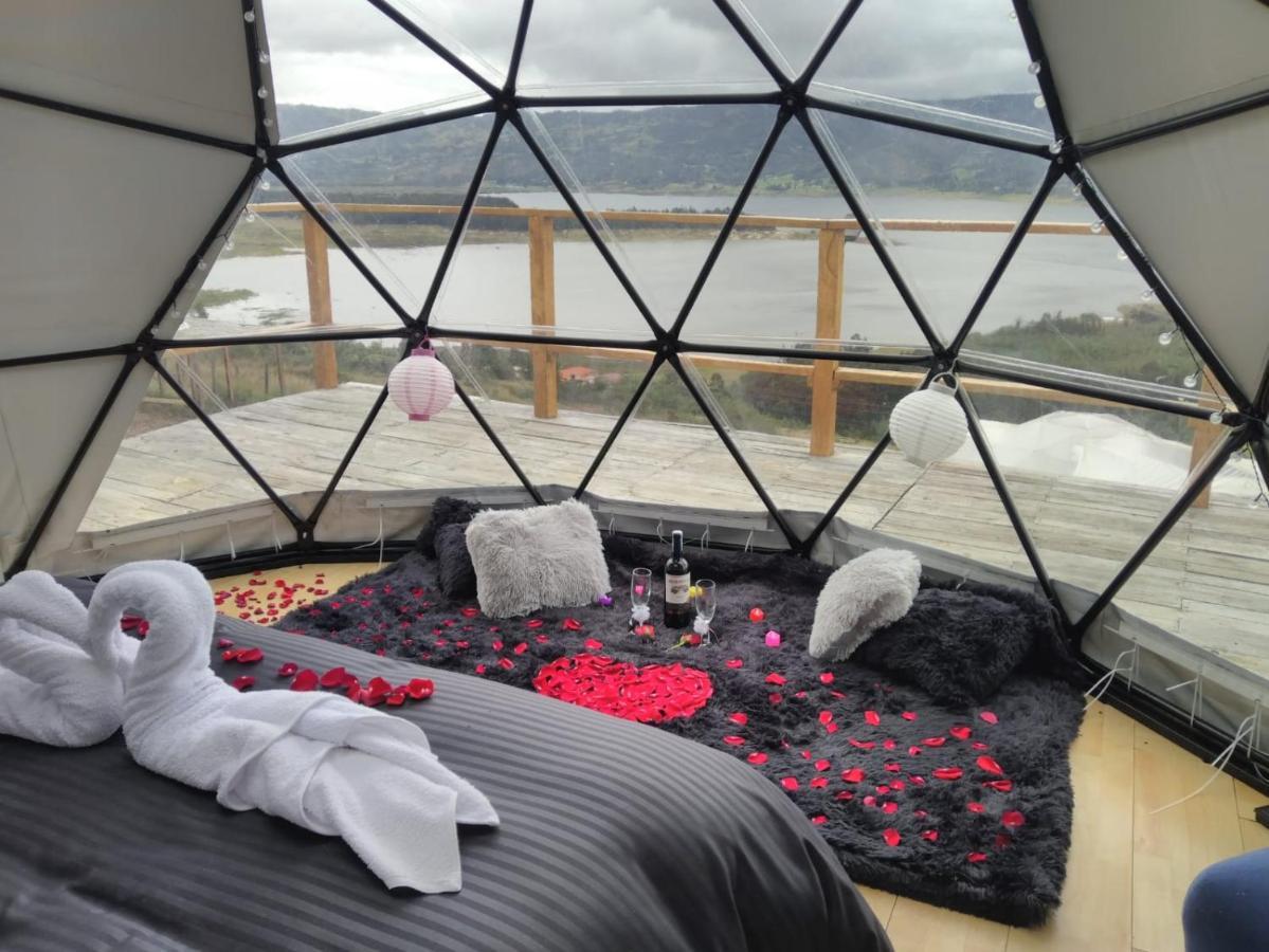 Вилла Glamping Wayra Гуатавита Экстерьер фото