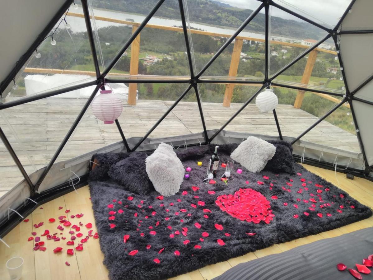 Вилла Glamping Wayra Гуатавита Экстерьер фото